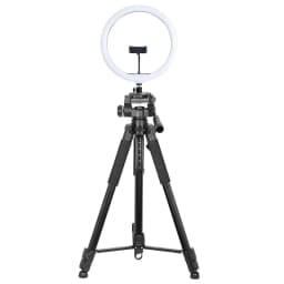 Thumbnail Tripod Máy Ảnh Kiêm Chân Quay Điện Thoại F580S, Tripod Du Lịch Gậy Quay Video Đa Năng Cao 1.8m 2