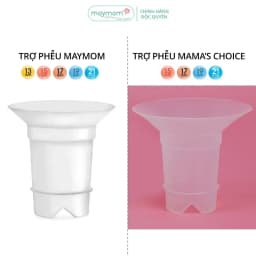 Thumbnail Trợ Phễu Maymom Size 13-15-17-19-21mm, Đệm Giảm Hạ Size Phễu Hút Sữa, Cup Vắt Sữa, Chất Liệu Silicone Êm Ái và An Toàn 4