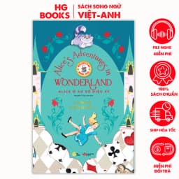 Thumbnail Truyện song ngữ Alice Ở Xứ Sở Diệu Kỳ - Alice's Adventures In Wonderland tặng audio và note từ vựng 1