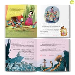 Thumbnail Truyện Tranh Cổ tích Song Ngữ Thiếu Nhi Nổi Tiếng tặng kèm file nghe audio Lẻ Cuốn 2