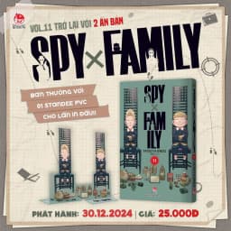 Thumbnail Truyện tranh: Spy x Family tập 11 bản thường - NXB Kim Đồng 2