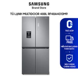 Thumbnail Tủ Lạnh Samsung 4 Cửa với Twin Cooling Plus 488L màu Bạc RF48A4010M9/SV - Độc quyền Online 1