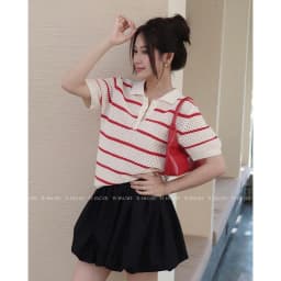 Thumbnail TUBYCATU | Áo polo nhiều màu 4