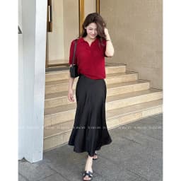 Thumbnail TUBYCATU | Chân váy Satin Midi Skirt nhiều màu 2