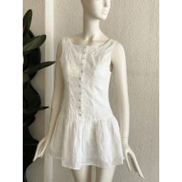 Thumbnail TUBYCATU | Đầm sát nách Sandra White Dress 2