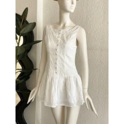 Thumbnail TUBYCATU | Đầm sát nách Sandra White Dress 3