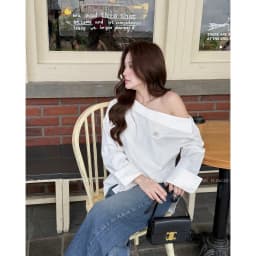 Thumbnail TUBYCATU | Sarah White Shirt 4