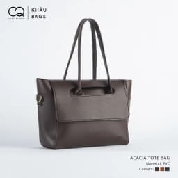 Thumbnail Túi ACACIA tote da KHÂU BY CQ đeo chéo đựng vừa A4, Laptop 4