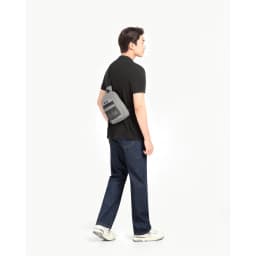 Thumbnail Túi bao tử nam nữ BAMA Mesh Fabric Bumbag MF901 chống nước nhiều ngăn, túi đeo bụng túi đeo hông thời trang 4
