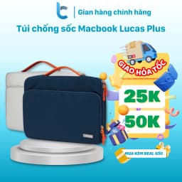 Thumbnail Túi Chống Sốc, Chống Nước Macbook/Laptop Lucas Plus Có Quai Xách, Ngăn Đựng Phụ Kiện Riêng Tiện Lợi 1
