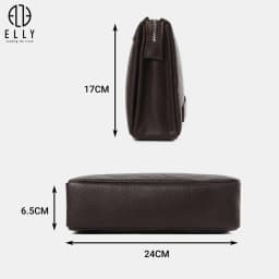 Thumbnail Túi clutch nam da thật  ELLY HOMME – ECM11 2