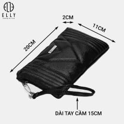 Thumbnail Túi clutch nữ cao cấp da thật ELLY – EC18 4