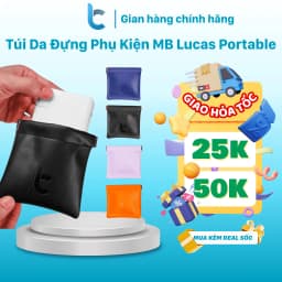 Thumbnail Túi Da Đựng Sạc, Phụ Kiện Macbook Lucas Portable 1