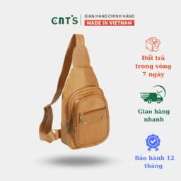 Thumbnail Túi da đeo chéo CNT unisex MQ11 nhiều màu phong cách hàn quốc 1