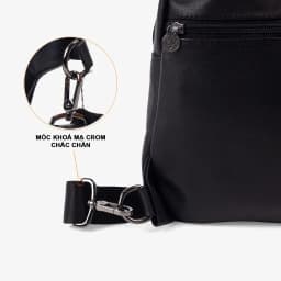Thumbnail Túi đeo chéo nam da bò Nappa Venus DC108 - Bụi leather - Bảo hành 12 tháng 4