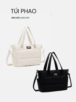 Thumbnail Túi Đeo Chéo Tote Phao Chần Bông SMART Phong Cách Hàn Quốc Đi Học Công Sở | Local Brand M STUDIO 1