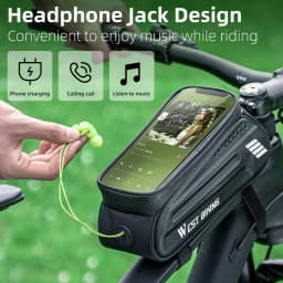 Thumbnail Túi đựng đồ treo sườn xe đạp thể thao WEST BIKING chạm màn hình cảm ứng cho điện thoại 7.0inch 4