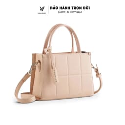 Thumbnail Túi đeo chéo da nữ dáng vuông sang chảnh thời trang VACHINO-TX054 3