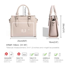 Thumbnail Túi đeo chéo DAVID JONES mini thời trang xuân hè 2023 cho nữ 3