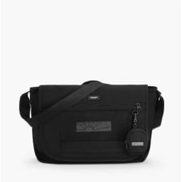 Thumbnail Túi đeo chéo đi học đi làm nam nữ BAMA Mesh Fabric Cross Bag MF302 chống nước nhiều ngăn, cặp đeo chéo nam thời trang 4