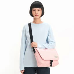 Thumbnail Túi đeo chéo đi học đi làm nam nữ BAMA New Basic Cross Bag NB303 chống nước nhiều ngăn, cặp đeo chéo nam thời trang 4