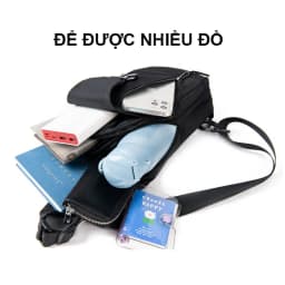 Thumbnail Túi đeo chéo nam chống thấm nước cao cấp phong cách Hàn Quốc 0147 BEE GEE 4