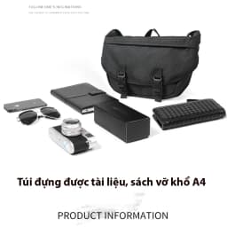 Thumbnail Túi đeo chéo nam cỡ lớn chất vải dù cao cấp sử dụng đi học đi làm tiện lợi CHENNY CN88 2