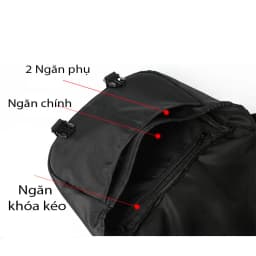 Thumbnail Túi đeo chéo nam cỡ lớn chất vải dù cao cấp sử dụng đi học đi làm tiện lợi CHENNY CN88 3