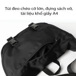 Thumbnail Túi đeo chéo nam cỡ lớn chất vải dù cao cấp sử dụng đi học đi làm tiện lợi CHENNY CN88 4