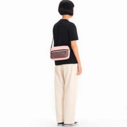 Thumbnail Túi đeo chéo nam nữ BAMA Mesh Fabric Shoulder Bag MF202 chống nước nhiều ngăn, túi mini vải canvas thời trang 3