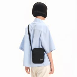 Thumbnail Túi đeo chéo nam nữ BAMA New Basic Shoulder Bag NB201 chống nước nhiều ngăn, túi mini vải canvas thời trang 3