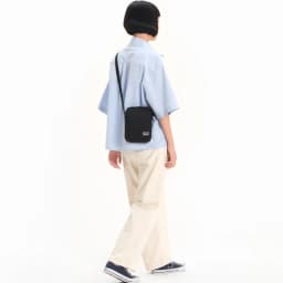 Thumbnail Túi đeo chéo nam nữ BAMA New Basic Shoulder Bag NB201 chống nước nhiều ngăn, túi mini vải canvas thời trang 4