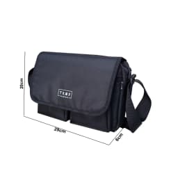 Thumbnail Túi đeo chéo nam nữ thời trang TROY IBOX vải bố chống thấm nước, size 29 x 20 x 6cm nhiều ngăn 3