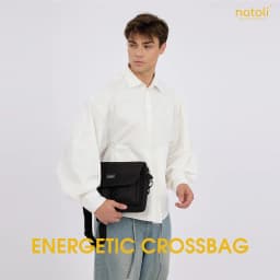 Thumbnail Túi đeo chéo nam nữ Thương hiệu Natoli nhiều ngăn đi chơi đi học cao cấp BST Energetic CrossBag T12 2