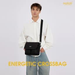 Thumbnail Túi đeo chéo nam nữ Thương hiệu Natoli nhiều ngăn đi chơi đi học cao cấp BST Energetic CrossBag T12 3