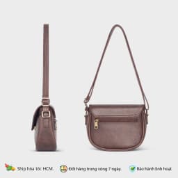 Thumbnail Túi đeo chéo nữ nhiều ngăn FADODA FN19 hình bán nguyệt 4
