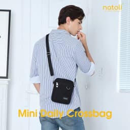 Thumbnail Túi đeo chéo nữ thương hiệu Natoli  mini cute, đựng điện thoại, nhiều ngăn, cao cấp BST Mini Daily Crossbag T3 4