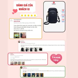Thumbnail Túi Đeo Chéo Nữ Đựng Điện Thoại FOREVER YOUNG Da Mềm Nhiều Ngăn Tiện Dụng Chất Cực Đẹp PL02 - Tukado 2