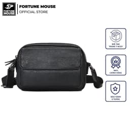 Thumbnail Túi Đeo Chéo Unisex Lanpad Messenger bag Da Pu M02 1