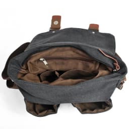 Thumbnail Túi đeo chéo vải bố phối da Anh Tho Leather - DC2101 2
