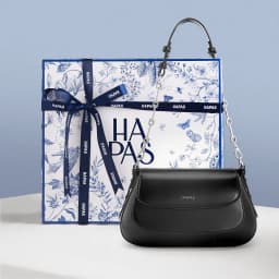 Thumbnail Túi Đeo Vai Hobo Nắp Gập Chain Handle White HAPAS - TDV24037 3