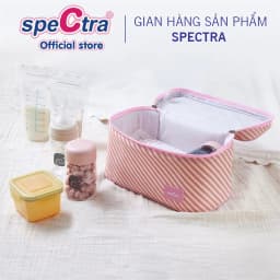 Thumbnail Túi giữ nhiệt kèm túi đá khô màu hồng Spectra - Hàng Chính Hãng 4