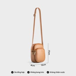 Thumbnail Túi Lata (Thời trang nữ đựng điện thoại mini - Túi đeo chéo da HN117) 2