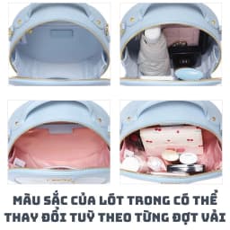 Thumbnail Túi phom tròn đẹp dễ thương cute Just Star thuyền và biển ViAnh Store 171277 4