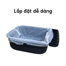 Thumbnail Túi Rác Máy Dọn Vệ Sinh Tự Động Cho Mèo PETREE Open Top Size To 4