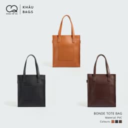 Thumbnail Túi Tote da KHÂU BY CQ đeo chéo Bonde đựng vừa A4, Laptop 1