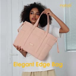 Thumbnail Túi tote nữ nhiều ngăn NATOLI, 2 mặt đeo vai đựng laptop cao cấp - BST Elegant Edge Bag T19 3