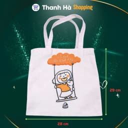 Thumbnail Túi Tote Tủ sách Gia Đình Nhỏ 29x28 cm - đơn giản, tiện lợi và phong cách 1