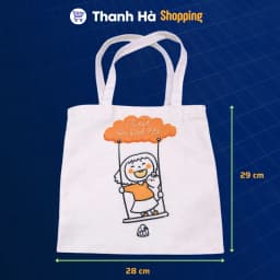 Thumbnail Túi Tote Tủ sách Gia Đình Nhỏ 29x28 cm - đơn giản, tiện lợi và phong cách 4