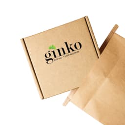 Thumbnail Túi Tote Vải Canvas Trắng GINKO Kiểu Basic có dây kéo khóa ( có túi con) In Hình Never Give Up G128 4